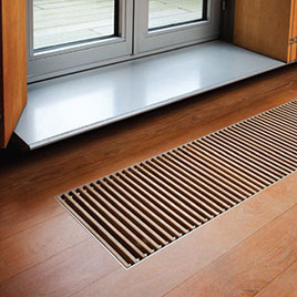 Конвекторы встраиваемые в пол