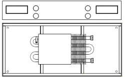 Конвекторы TK-13 Lx30x10, ширина 300 мм, высота 105 мм