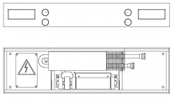 Конвекторы TKV-13 Lx20x10, ширина 200 мм, высота 105 мм