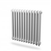 Трубчатый радиатор Purmo DL 2057x10 VLO 1/2 RAL 9016 Delta Laserline Ventil