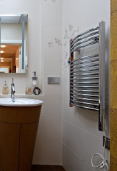 Полотенцесушитель Zehnder Janda Bow JAEC-070-050/DD Хром (CR) электрический