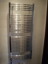 Полотенцесушитель Zehnder Janda Bow JAEC-180-060/DD Хром (CR) электрический