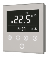 Настенный электронный регулятор, белый (703202)