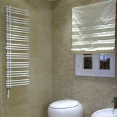 Полотенцесушитель Zehnder Yucca Asym YAE 50-130 L белый левый